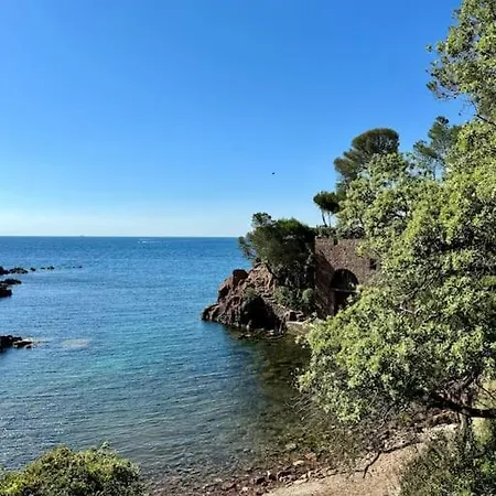 Provencale Avec Vue Mer, Proche Centre Et Plages. Villa Saint-Raphaël